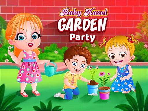 Baby Hazel Garden Party - browser game screenshot
