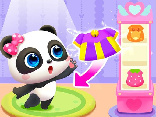 Baby Panda Girl Caring - browser game screenshot