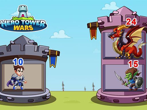 Hero Tower - browser game screenshot