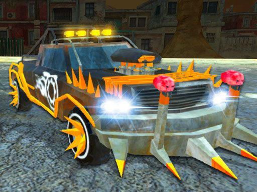 Desert City Stunt - browser game screenshot
