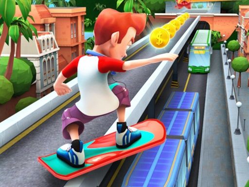 Subway Surfer Runner - browser game screenshot