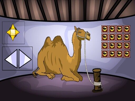 Camel Escape - browser game screenshot