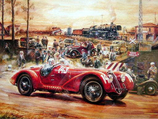 Vintage Cars Slide - browser game screenshot