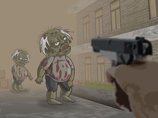 Kill The Zombies 3D - browser game screenshot