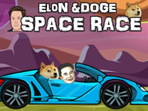 Elon Doge Space Race - browser game screenshot