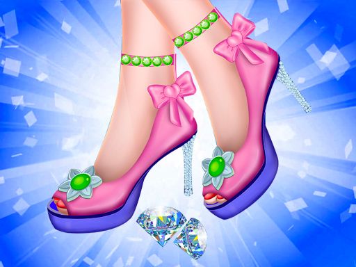 Shoe Designer Game - browser game screenshot
