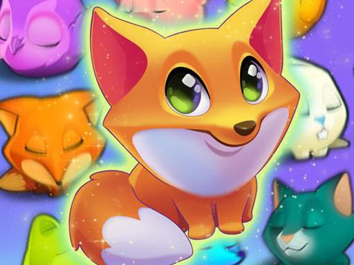 Magic pet Bubble Connect - browser game screenshot