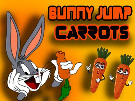 Bunny Jump Carrot - browser game screenshot