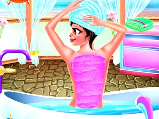 BEACH BACK SPA SALON - browser game screenshot