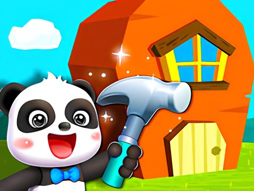 Baby Panda House Design - browser game screenshot