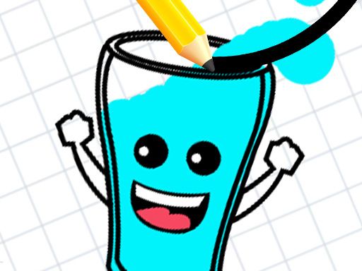 happy water glass - browser game screenshot