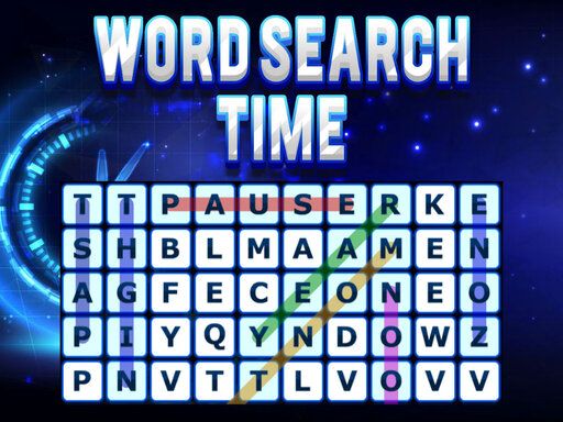 Word Search Time - browser game screenshot