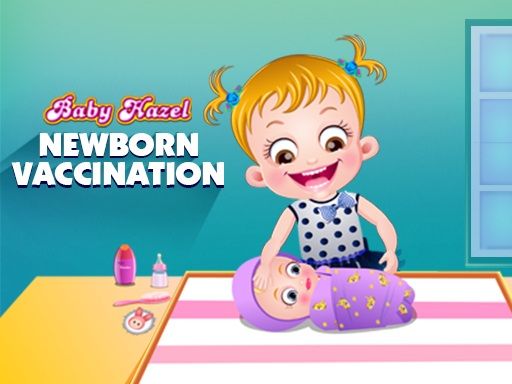 Baby Hazel Newborn Vaccination - browser game screenshot