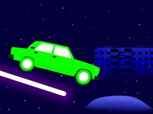 Neon Rurider - browser game screenshot