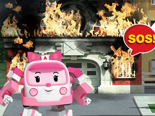 Robot Car Emergency Rescue - browser game screenshot