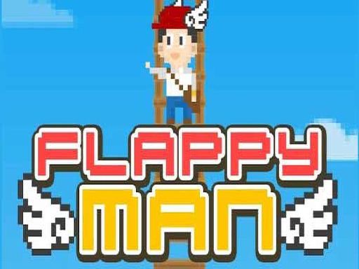 Flappy Man - browser game screenshot