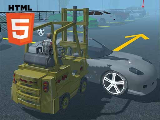 ForkLift Real Driving Sim - browser game screenshot