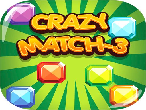 Crystal Crush Crazy Candy Bomb Sweet match3 game - browser game screenshot