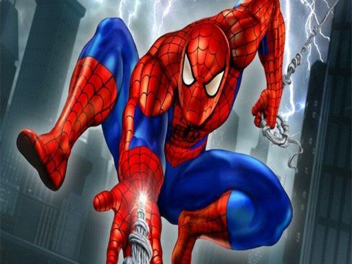 Spider Man Jigsaw - browser game screenshot