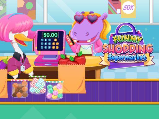 Funny Shopping Supermarket Funny Shopping Supermarket - browser game screenshot