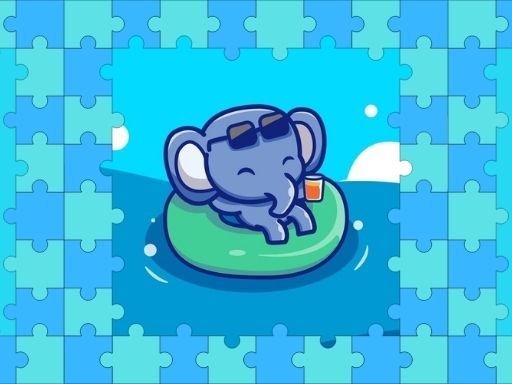 Animals Puzzles - browser game screenshot