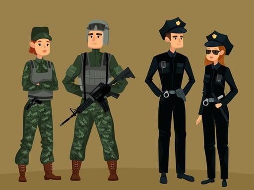 Defend Military Base - browser game screenshot