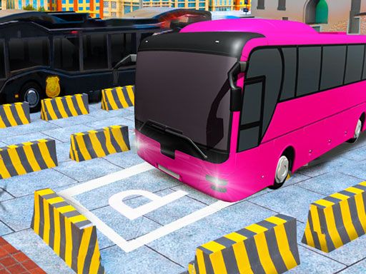 Bus Parking Simulator Online - browser game screenshot