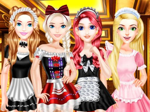 Fashion Maid Coffee - browser game screenshot
