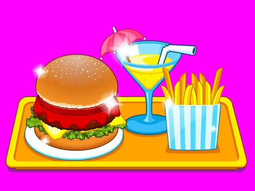 Burger Shop Fast Food - browser game screenshot