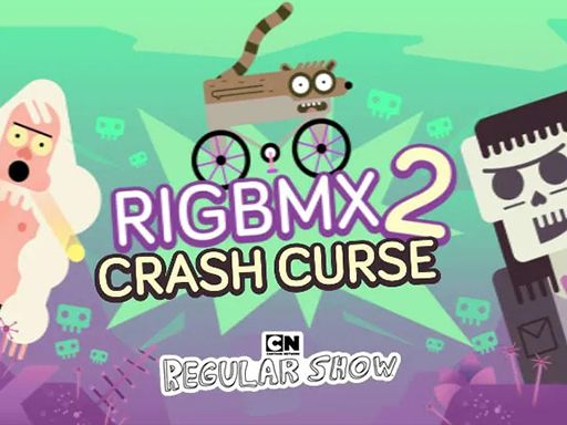 RigBMX 2 Crash Curse - browser game screenshot