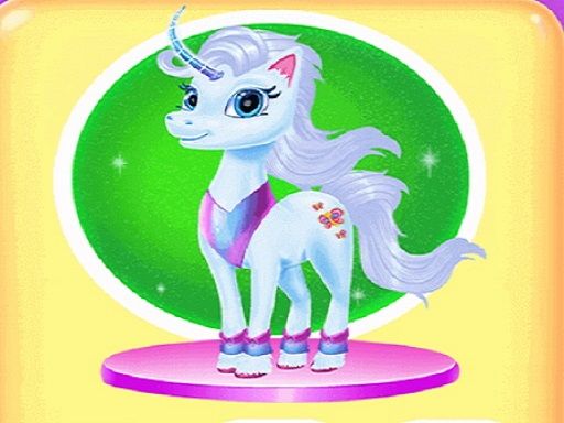 Unicorn Magic Dress Up  - browser game screenshot
