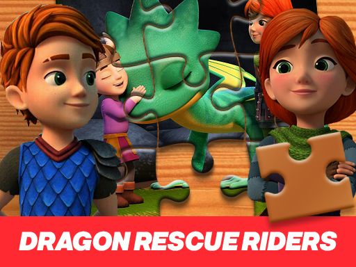 Dragon Rescue Riders Jigsaw Puzzle Dragon Rescue Riders Jigsaw Puzzle - browser game screenshot