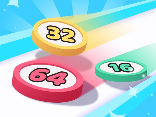 Chain Disk 2048 - browser game screenshot
