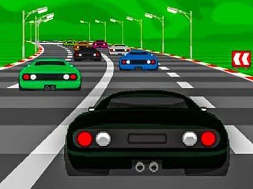 Crazy Car Drive - browser game screenshot