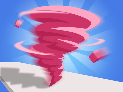 Tornado Giant Rush - browser game screenshot
