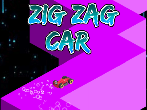 Zig Zag Car - browser game screenshot