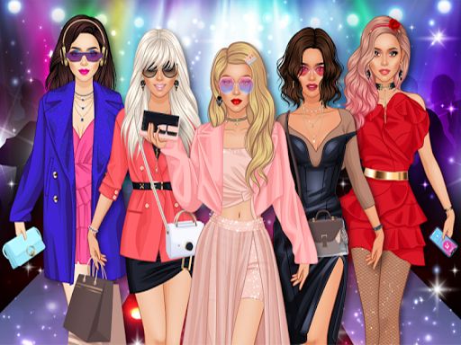 Fashion Girl 3D - browser game screenshot