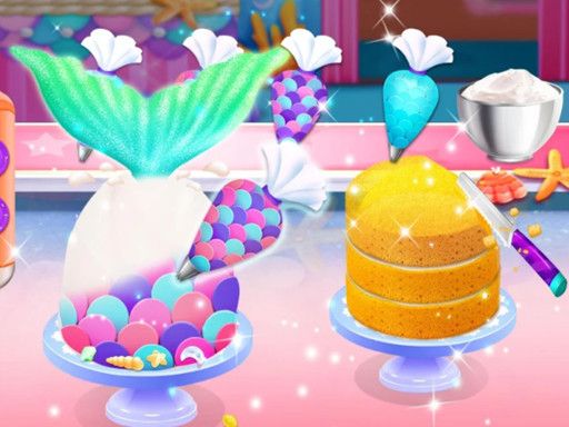 Baby Taylor Mermaid Party Prep - browser game screenshot