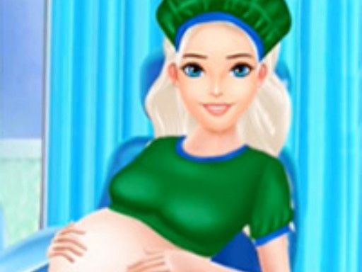 Mommy Pregnant Caring Game - browser game screenshot