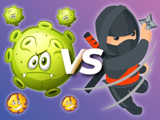 Virus Ninja 2 - browser game screenshot
