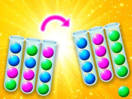 Sort The Bubbles - browser game screenshot