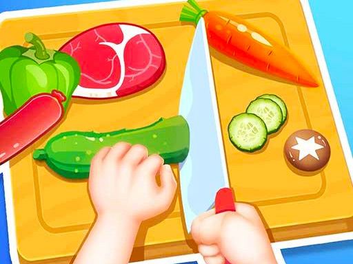 Kids Happy Kitchen - browser game screenshot