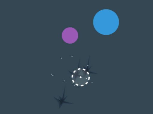 Ball Fall - browser game screenshot