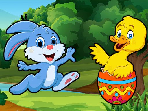 Easter Hidden Stars - browser game screenshot