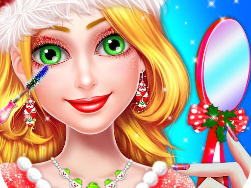 Christmas Girl Makeover Game -Christmas Girl Games - browser game screenshot
