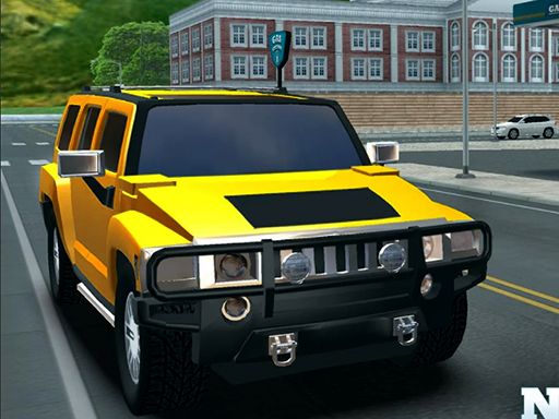 Backyard Car Parking Game 2021 - browser game screenshot