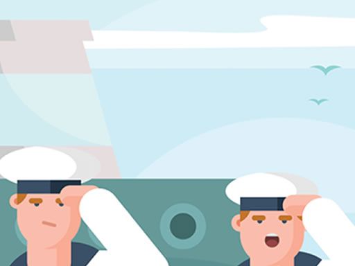 Captain Of The Sea Difference - browser game screenshot
