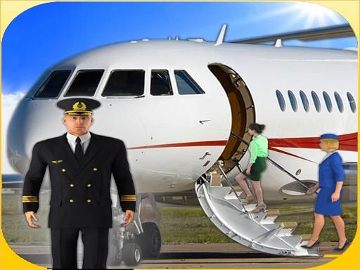 Airplane Real Flight Simulator :Plane Games online - browser game screenshot