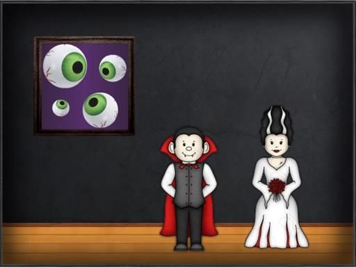 Amgel Halloween Room Escape 30 - browser game screenshot