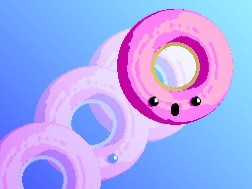 Rolling Donuts - browser game screenshot